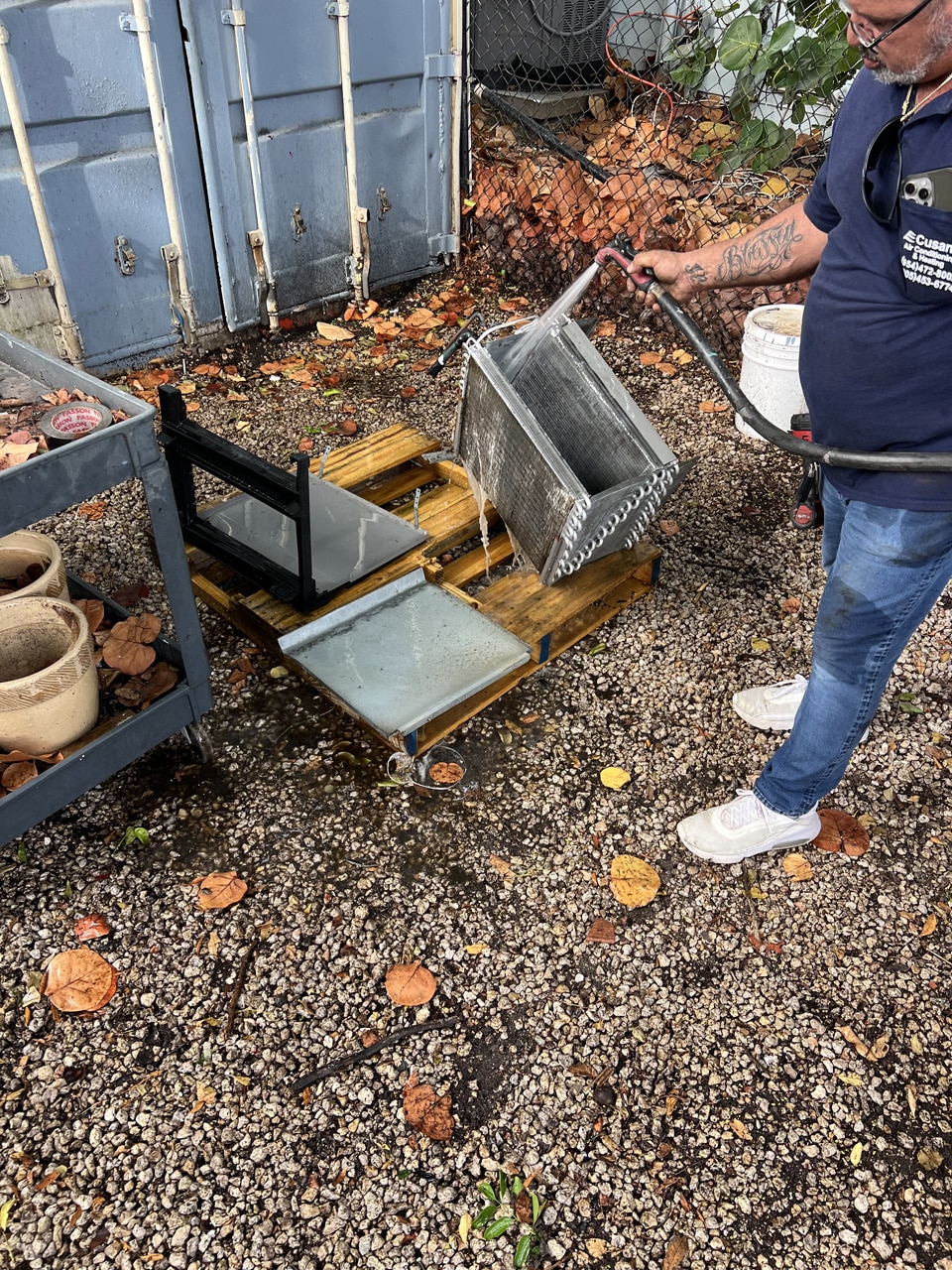 AC Coil Cleaning
