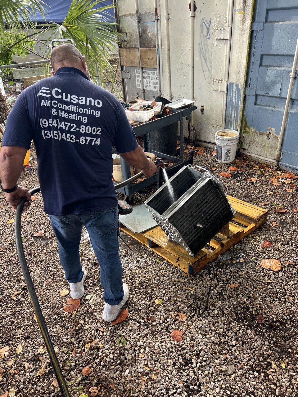 AC Coil Cleaning